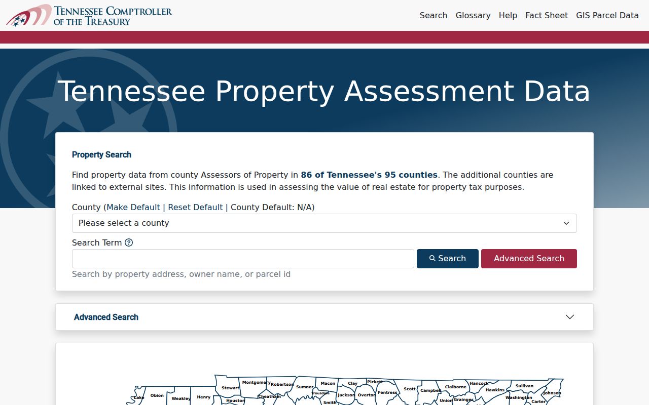 Morristown residents directory Tennessee TPAD parcel search source